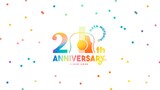 秦基博のメジャーデビュー20周年を記念したロゴ。