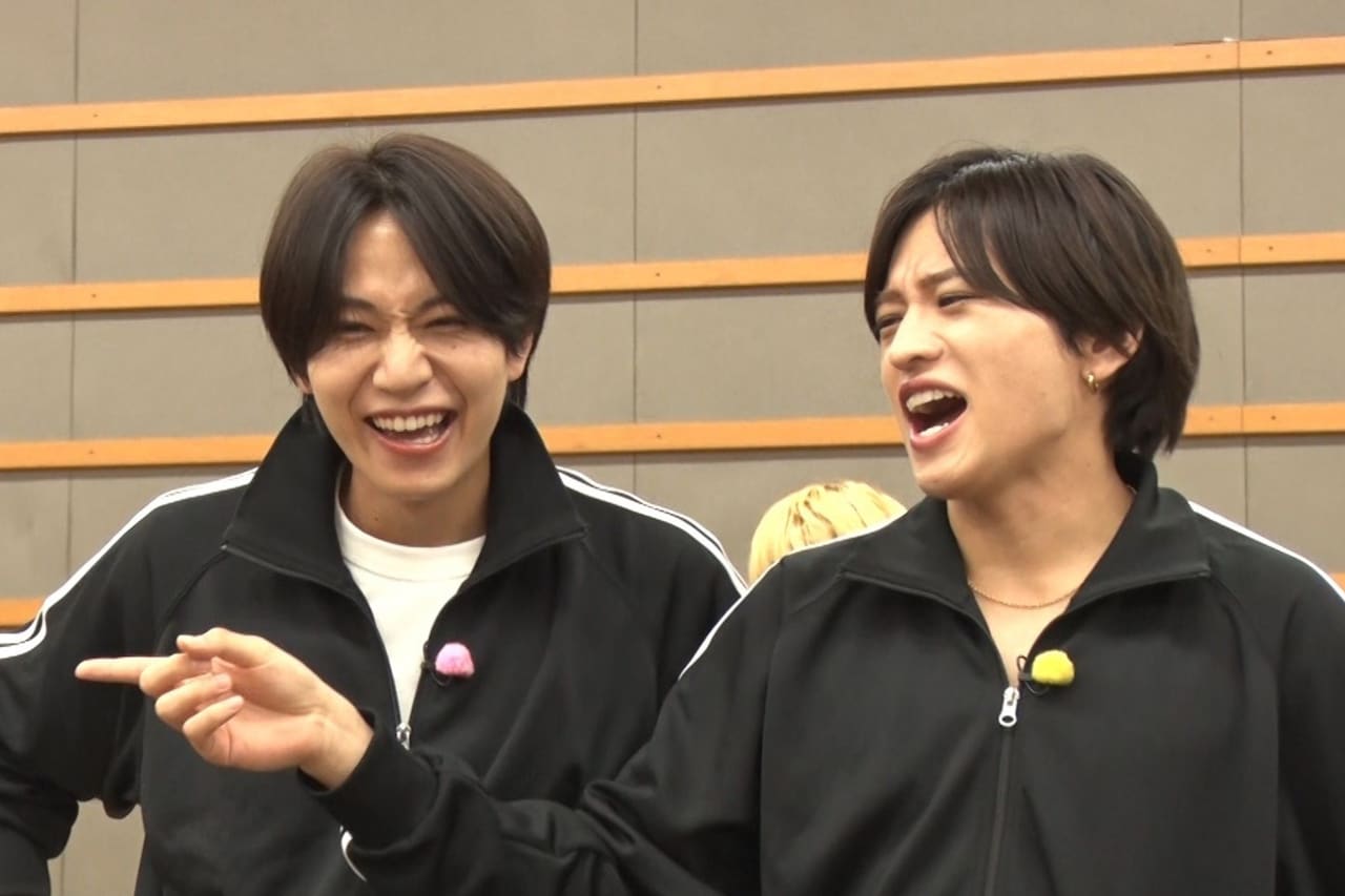 左から橋本将生、猪俣周杜。©フジテレビ