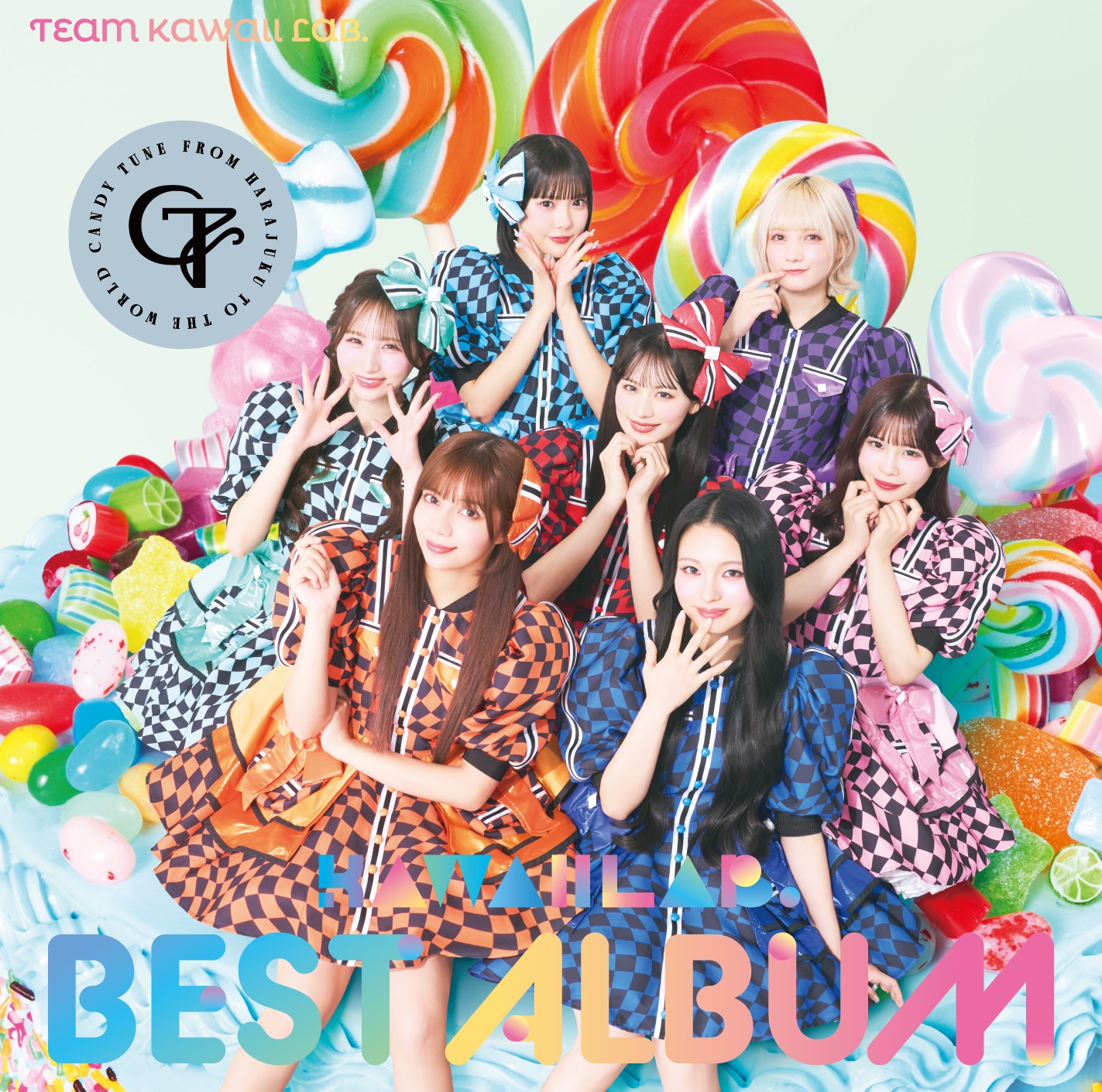 「KAWAII LAB. BEST ALBUM」CANDY TUNE盤ジャケット