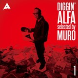 MURO「DIGGIN' ALFA -selected by MURO- 1」LP1（赤盤）ジャケット