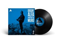 MURO「DIGGIN' ALFA -selected by MURO- 2」LP2（青盤）ジャケット