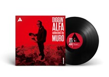 MURO「DIGGIN' ALFA -selected by MURO- 1」LP1（赤盤）ジャケット