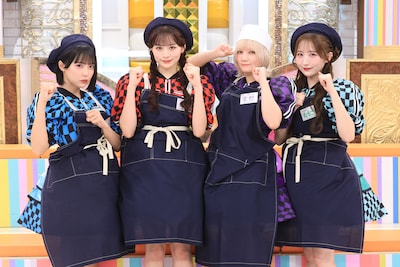 「CANDY TUNEのきゃんちゅーできる？」より。©︎日本テレビ