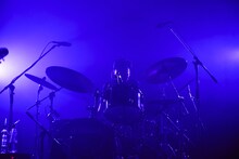 藤田勇（Dr / ART-SCHOOL）（撮影：中野敬久）