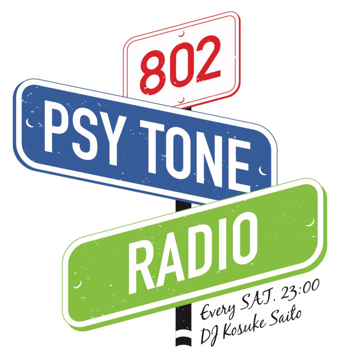 「802 PSY TONE RADIO」ロゴ