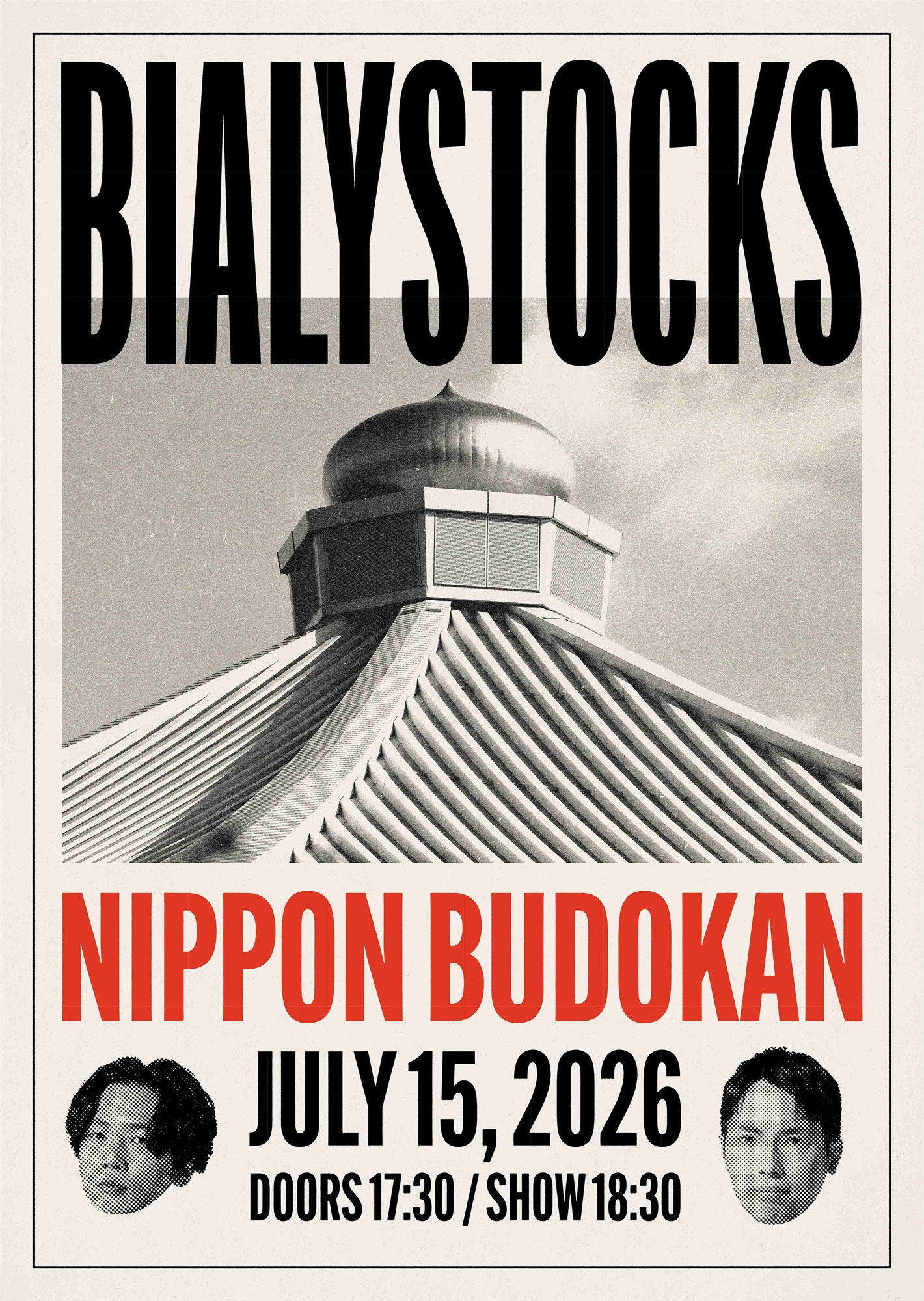 「Bialystocks 単独公演 於：日本武道館」ビジュアル