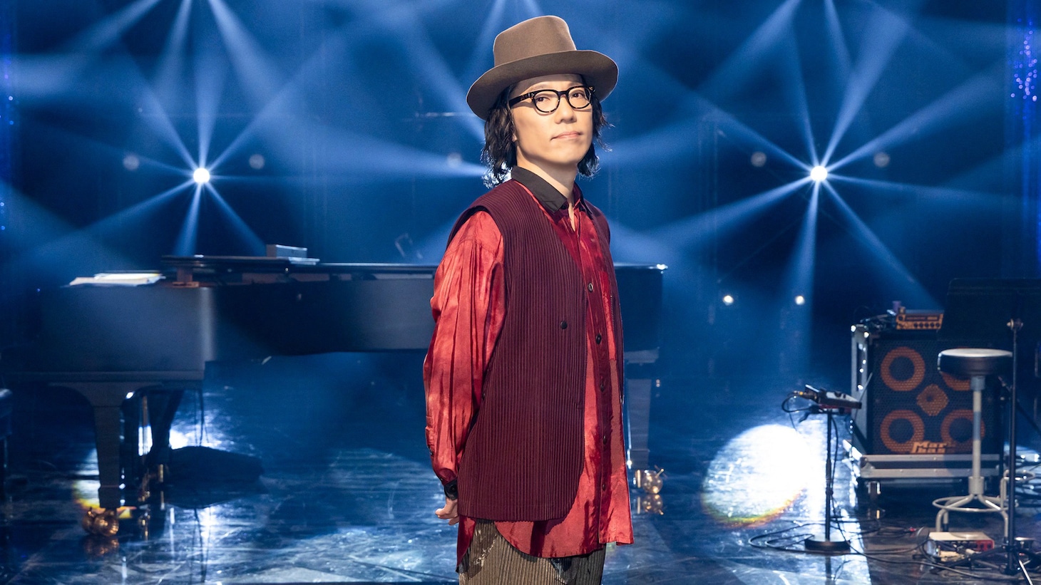 「The Covers ラブソング・ナイト 2026」より、永積崇（ハナレグミ）。©︎NHK