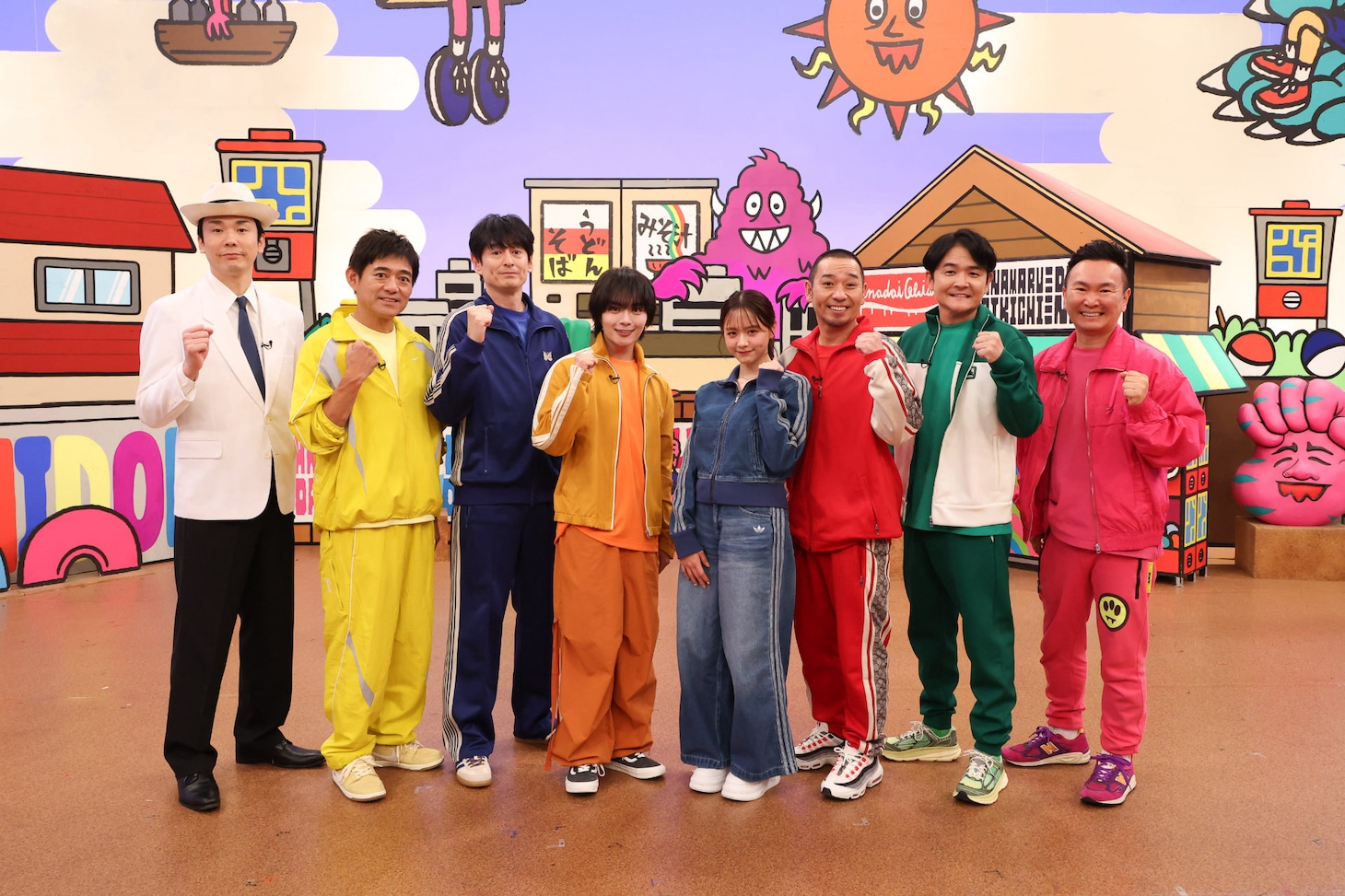 「火曜は全力！ 華大さんと千鳥くん」出演者 ©カンテレ