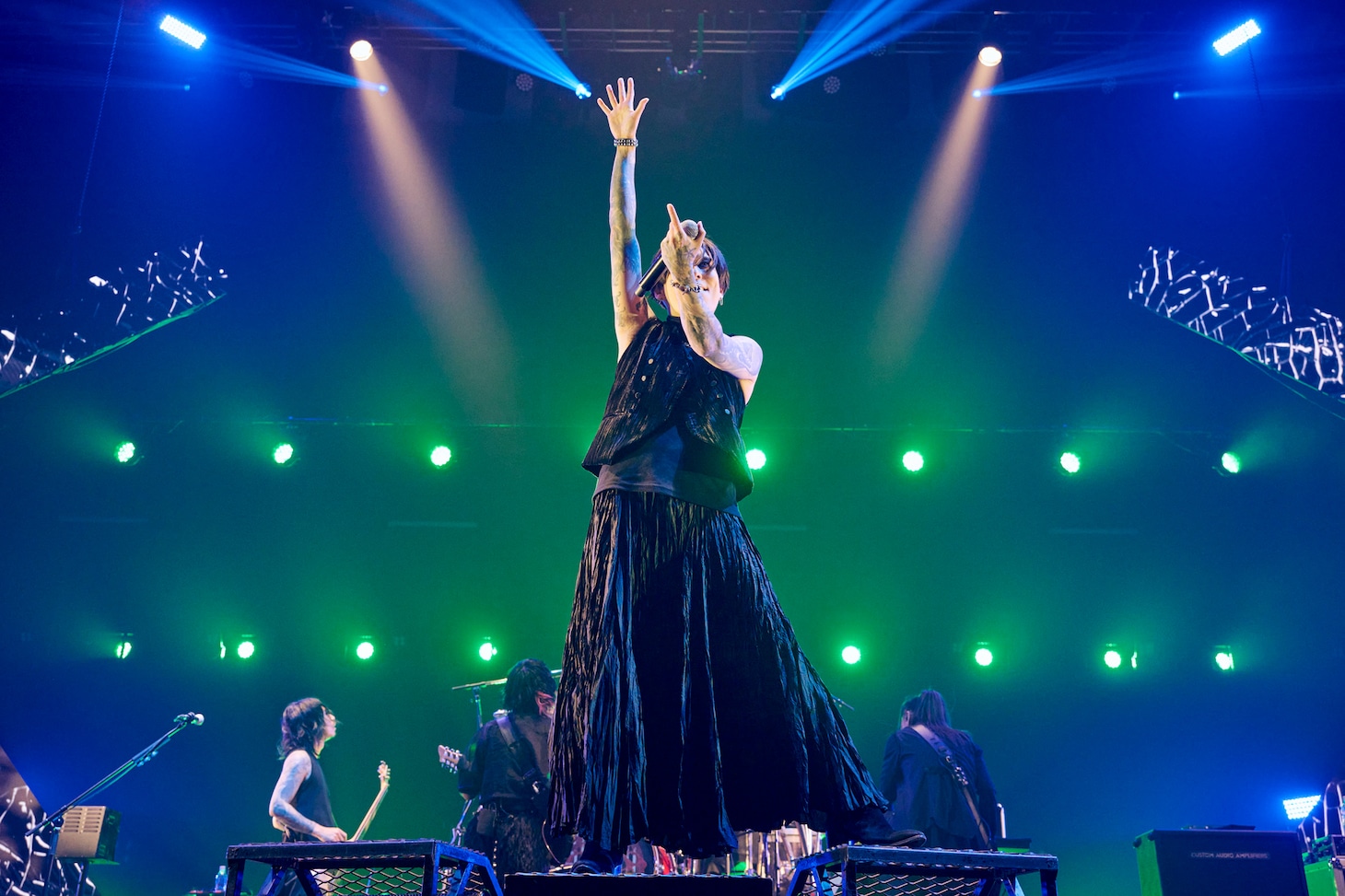 「lynch. 20TH ANNIVERSARY XX FINAL ACT『ALL THIS WE'LL GIVE YOU』」の様子。©キングレコード