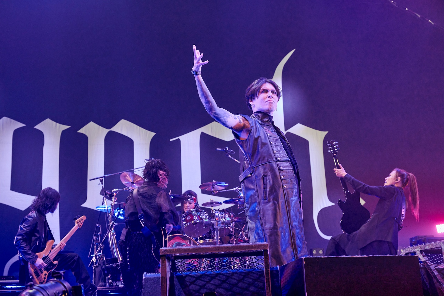 「lynch. 20TH ANNIVERSARY XX FINAL ACT『ALL THIS WE'LL GIVE YOU』」の様子。©キングレコード