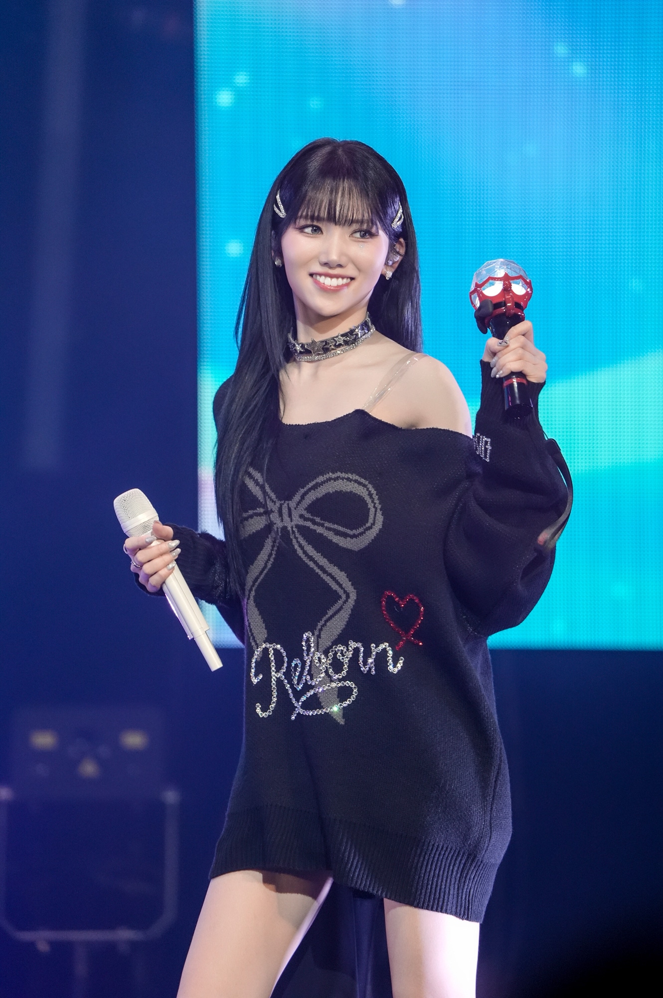 IS:SUEのNANO（釼持菜乃）。「2025 IS:SUE 1ST TOUR IS:SUE IS COMING」より。