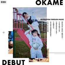 OKAME「DEBUT」ジャケット