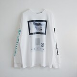 「中原昌也作業日誌 2004→2007」ロングスリーブ Remixed by 宇川直宏（フロント）