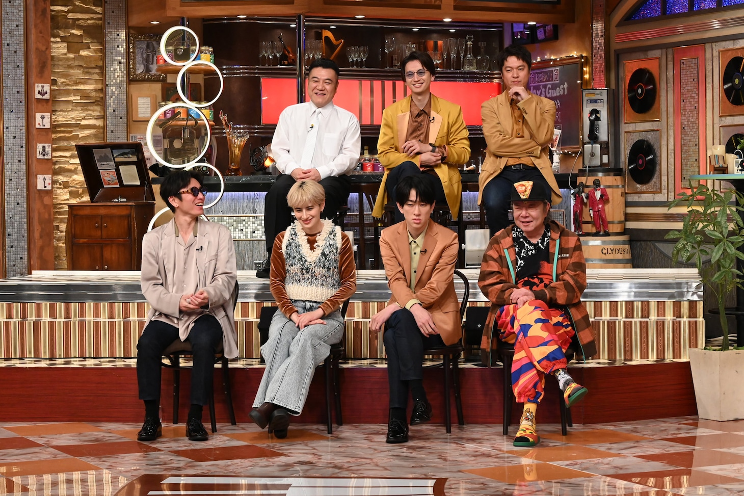 「EIGHT-JAM」収録の様子。©︎テレビ朝日