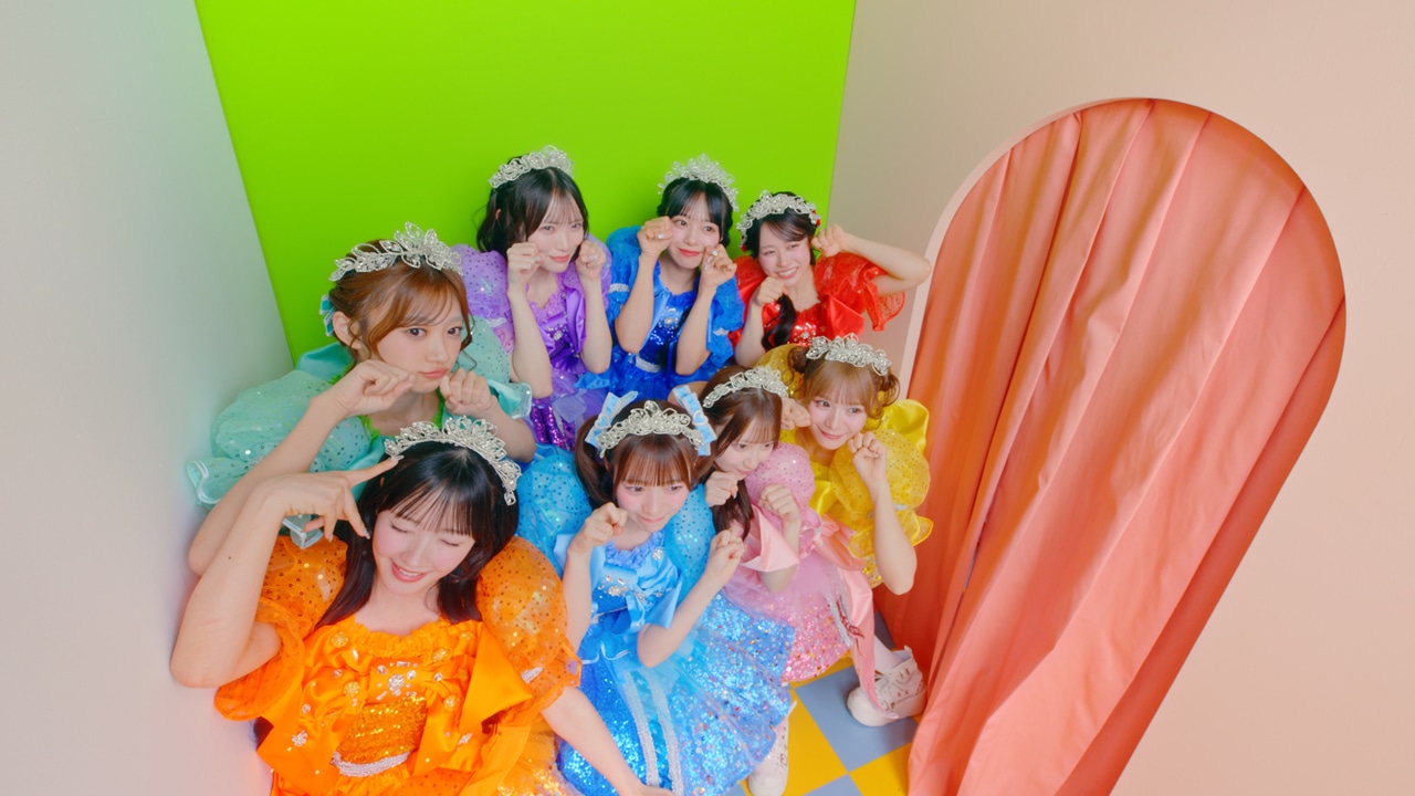 CUTIE STREET「ぷりきゅきゅ」ミュージックビデオより。