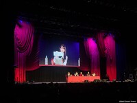 Ave Mujicaトークイベント「UNMASQUERADE」東京公演の様子。