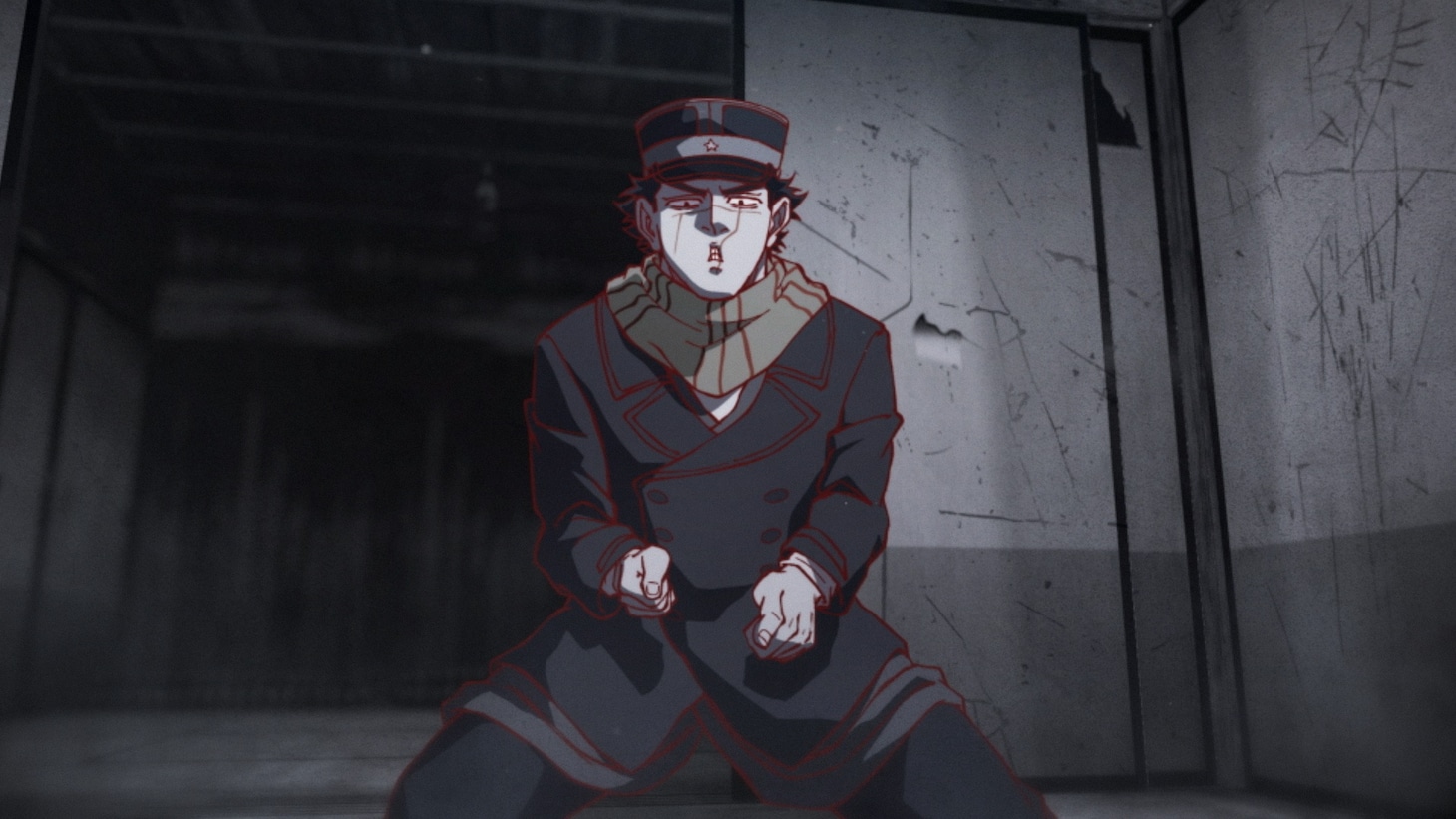 アニメ「ゴールデンカムイ」最終章より。