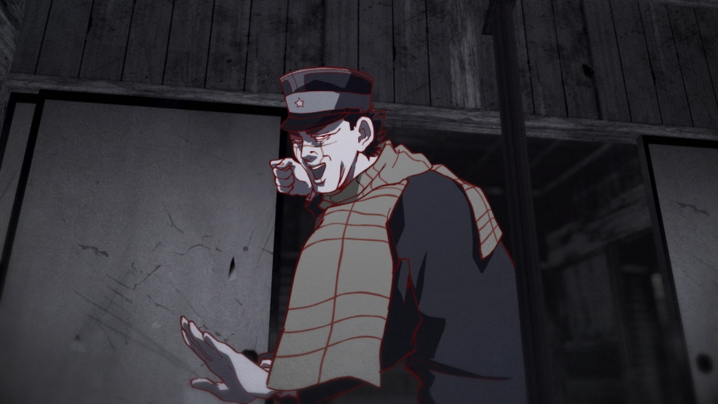 アニメ「ゴールデンカムイ」最終章より。