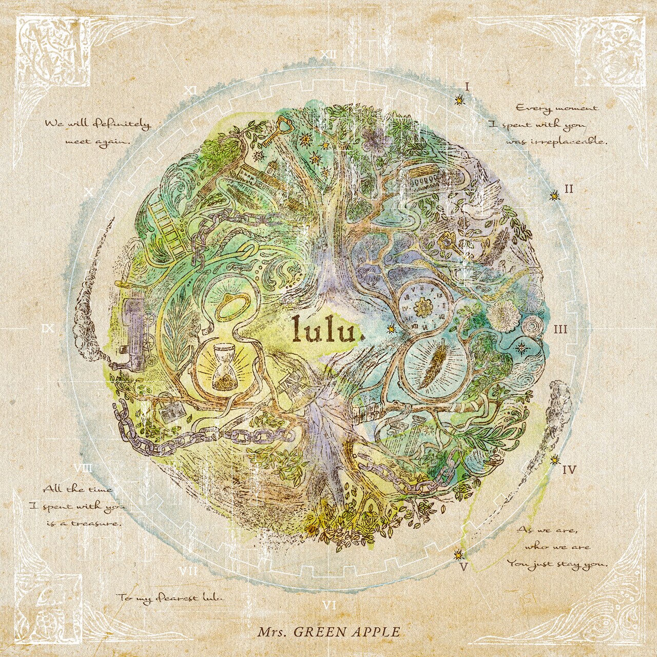 Mrs. GREEN APPLE「lulu.」配信ジャケット [画像・動画ギャラリー 2/3