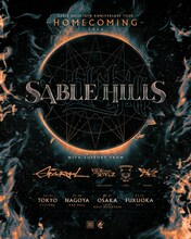 「Sable Hills 10th Anniversary Tour -Homecoming-」フライヤー