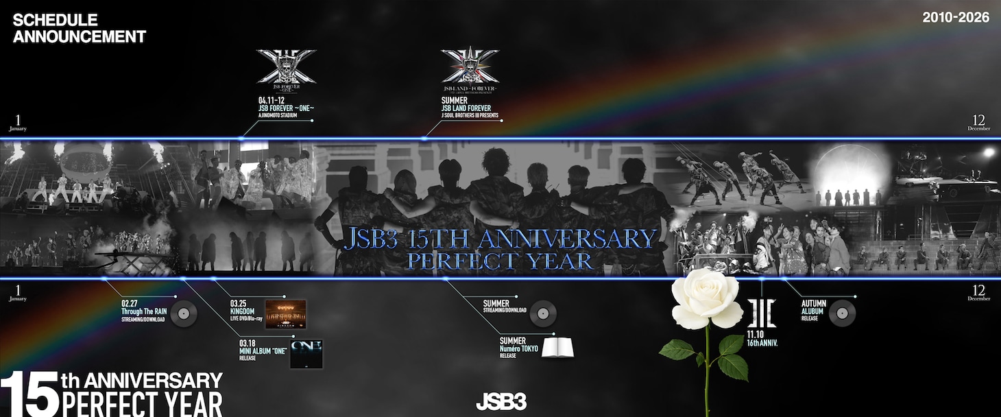 三代目 J SOUL BROTHERS 2026年ロードマップ