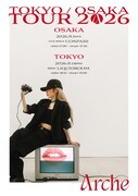 「Arche 東阪ツアー2026」告知ビジュアル