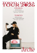 「Arche 東阪ツアー2026」告知ビジュアル