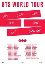 「BTS WORLD TOUR IN JAPAN」スケジュール