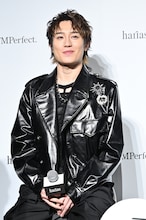 イベント中、トークを盛り上げた椿泰我。