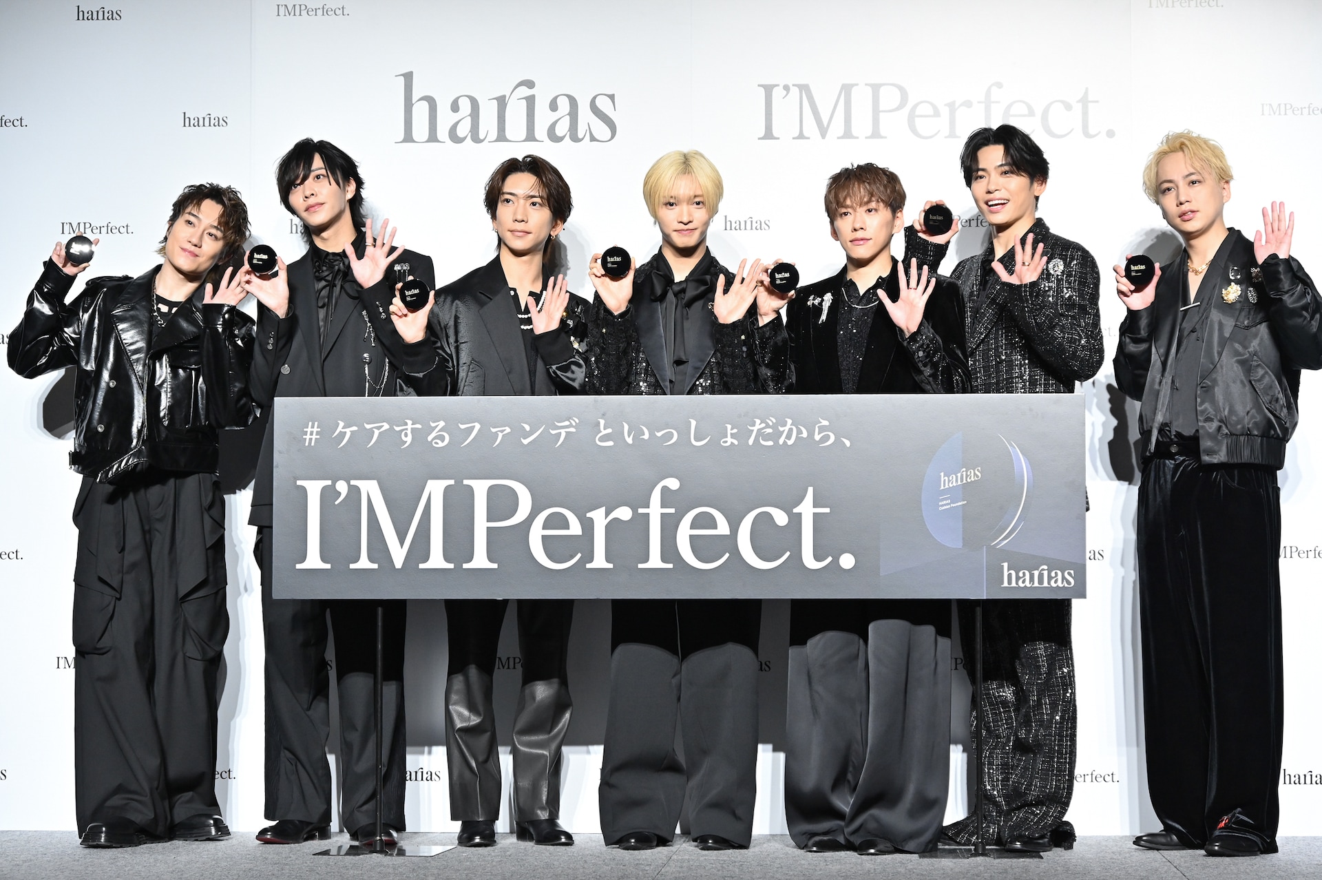 IMP.がHARIAS新CMで自信あふれるダンス、観てもらいたいのは「北山宏光