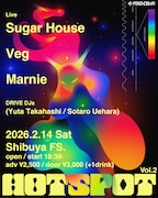 FRIENDSHIP.主催「HOTSPOT」第2回にSugar House、Veg、Marnie登場
