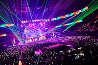 「メジャーデビュー10周年記念 ベリーグッドマン ARENA LIVE 2026 ～全員集合!!～」TOYOTA ARENA TOKYO公演の様子。（Photo by Keiko Tanabe）