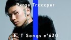 ラップスタア・Pxrge Trxxxper「THE FIRST TAKE」登場、決意を刻んだ楽曲を披露