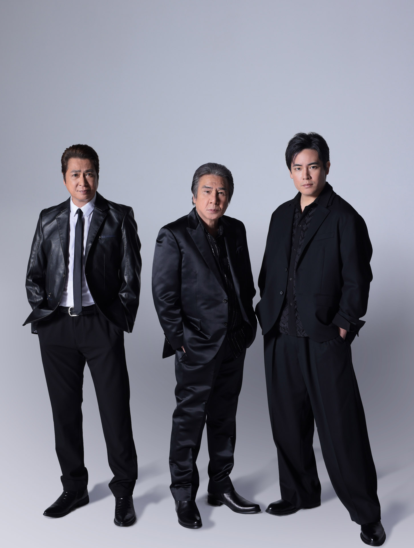 左から山川豊、鳥羽一郎、木村徹二。