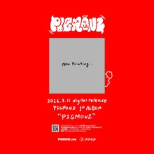 PIGMONZ 1stアルバム告知ビジュアル
