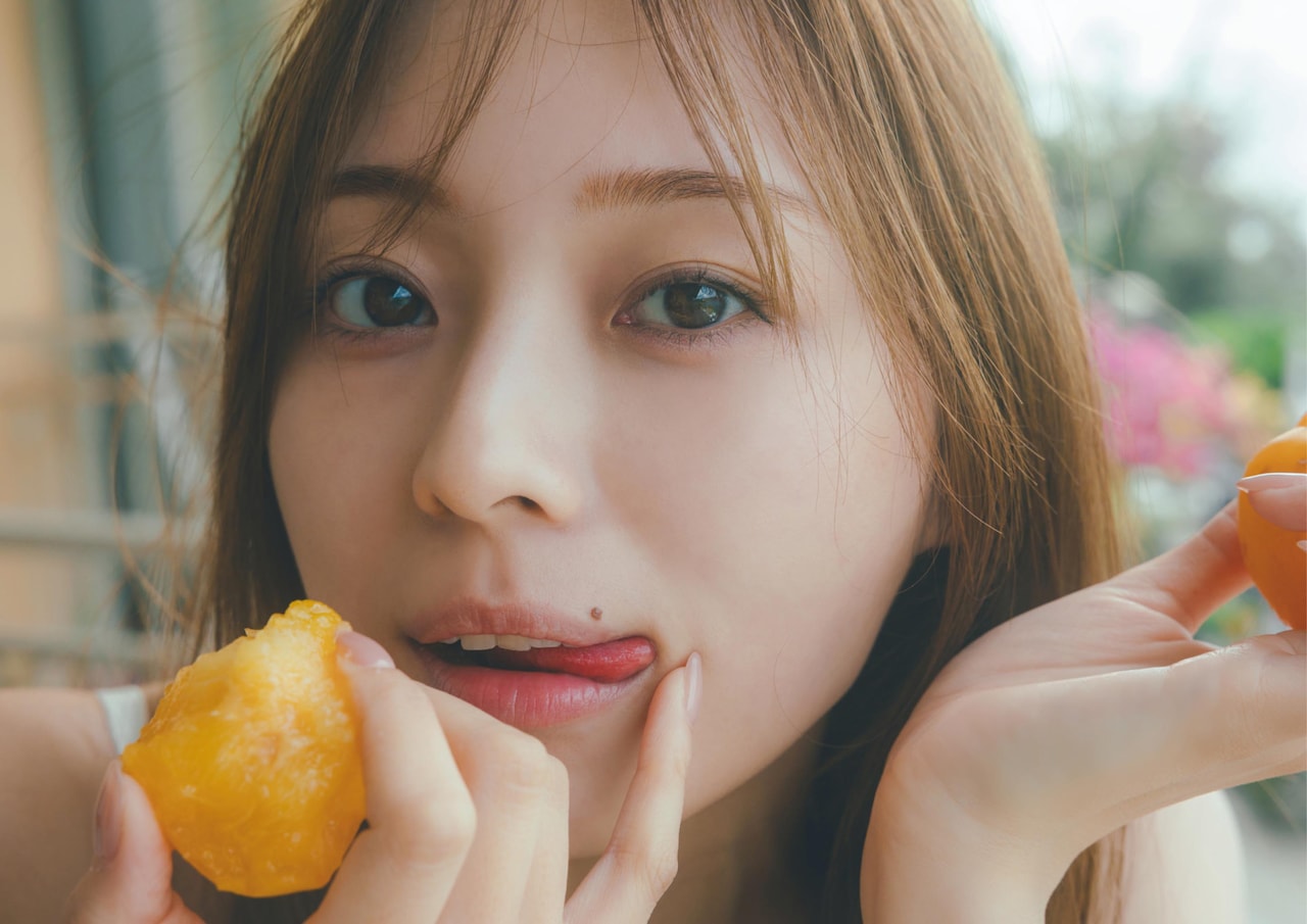 梅澤美波（乃木坂46）2nd写真集「透明な覚悟」の掲載カット。（撮影
