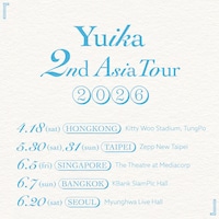 「Yuika 2nd Asia Tour」キービジュアル