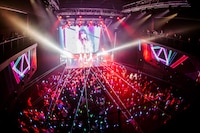 「最終未来少女 -RE:TRIΔNGLE- at Zepp Shinjuku」の様子。（Photo by Ayaka.）