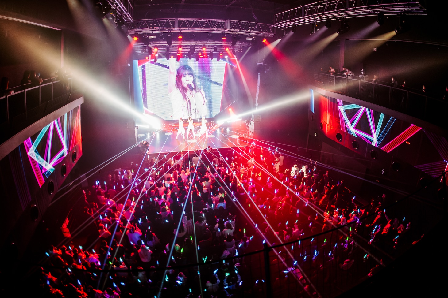 「最終未来少女 -RE:TRIΔNGLE- at Zepp Shinjuku」の様子。（Photo by Ayaka.）