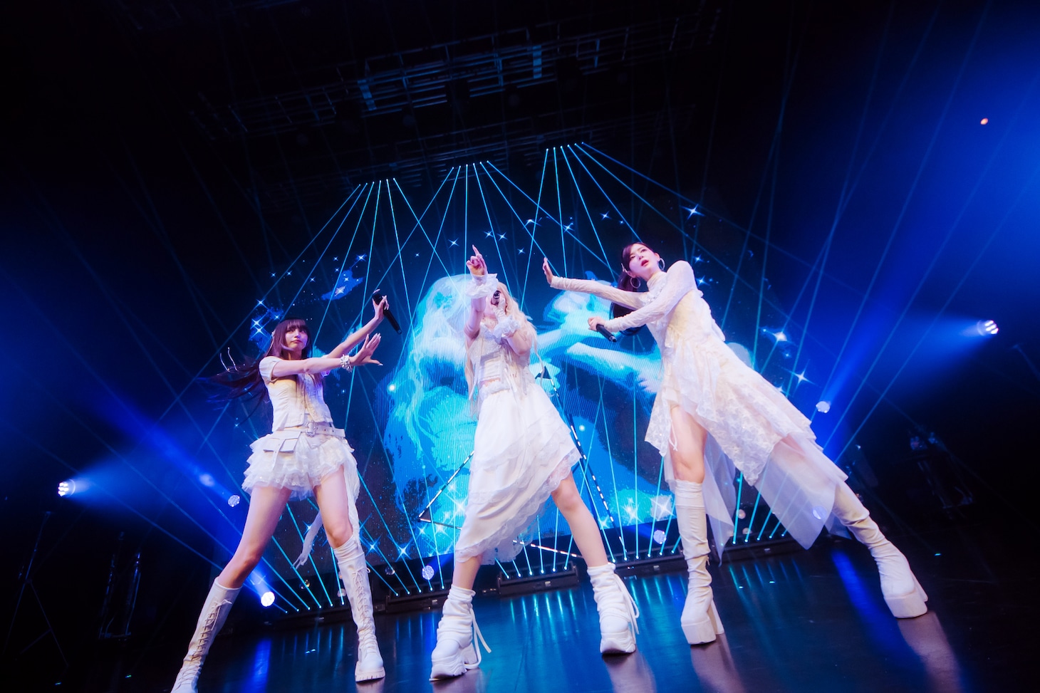 「最終未来少女 -RE:TRIΔNGLE- at Zepp Shinjuku」の様子。（Photo by Ayaka.）