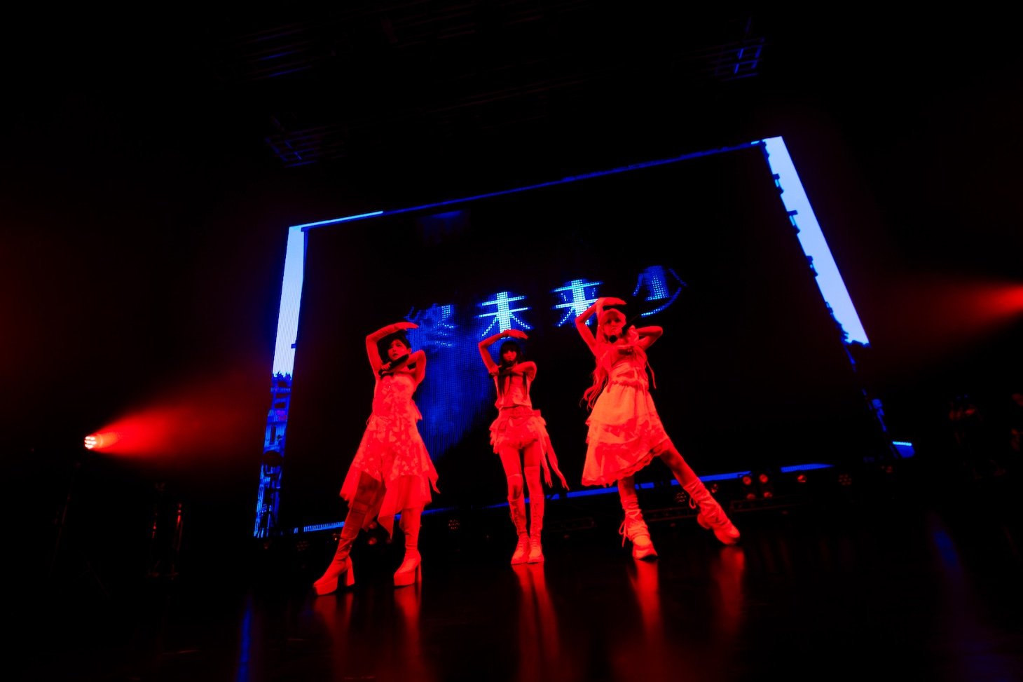 「最終未来少女 -RE:TRIΔNGLE- at Zepp Shinjuku」の様子。（Photo by Ayaka.）