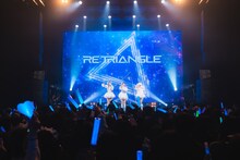 「最終未来少女 -RE:TRIΔNGLE- at Zepp Shinjuku」の様子。（Photo by mei okabe）