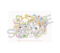 Chara＋YUKI「背中にリボン」初回仕様限定盤に付属するオリジナルステッカー。