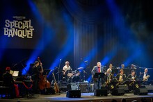 吾妻光良 & The Swinging Boppers（撮影：田辺龍一郎）