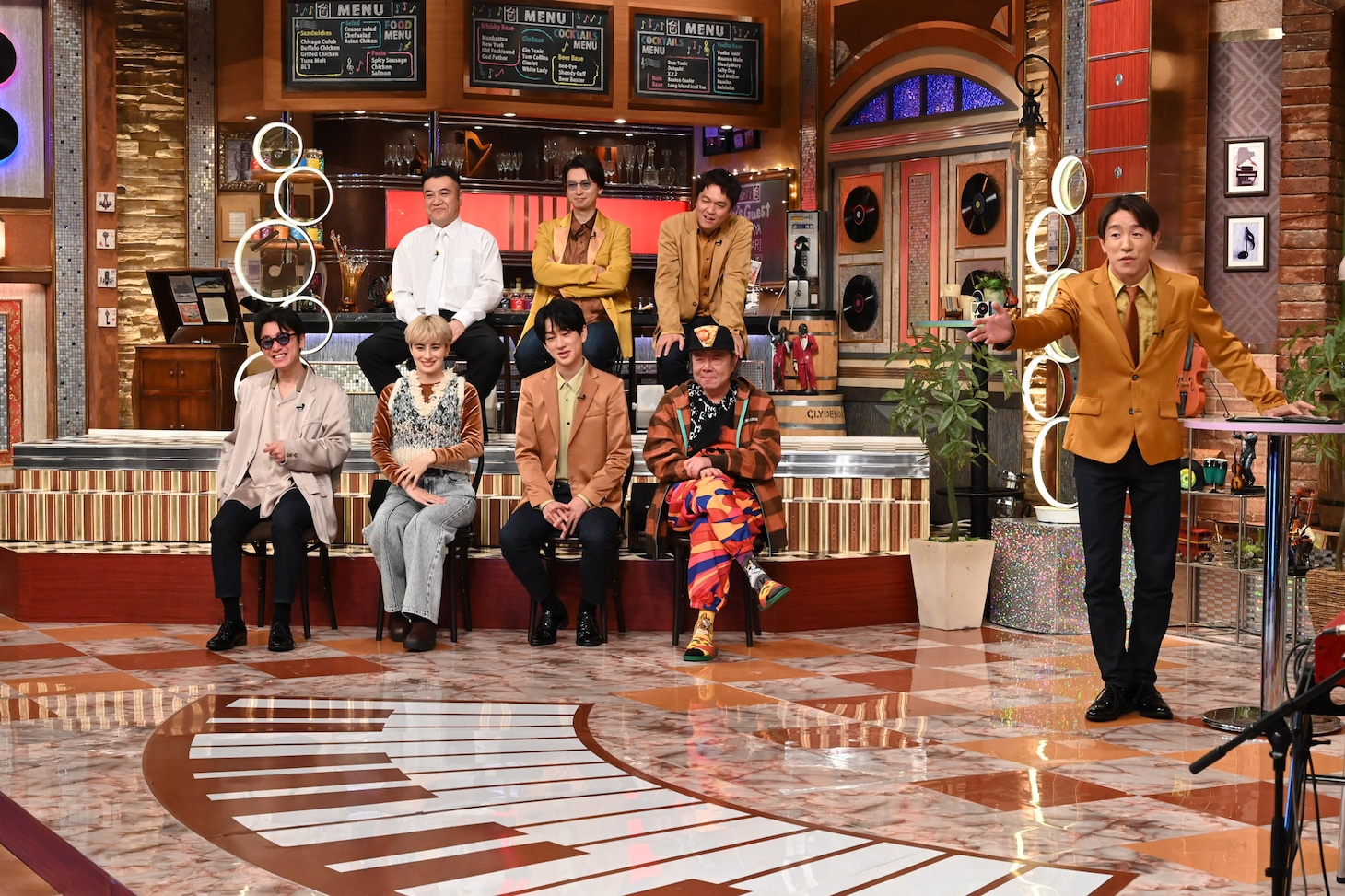 「EIGHT-JAM」収録の様子。©︎テレビ朝日