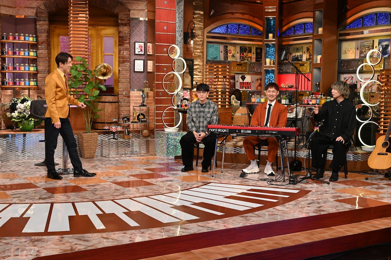 左から村上信五、いしわたり淳治、蔦谷好位置、川谷絵音。©︎テレビ朝日