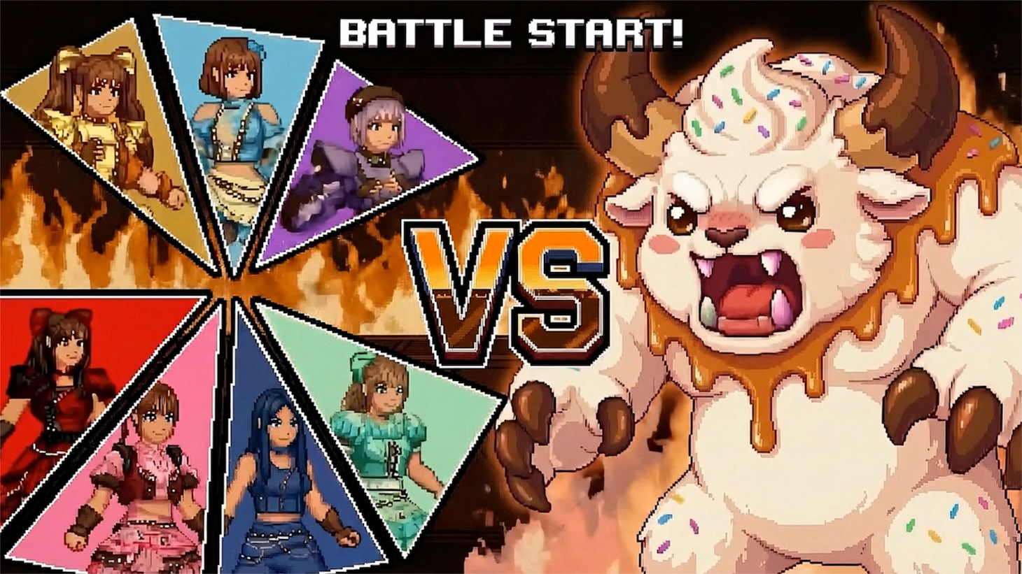 「アイしちゃってます♡」ミュージックビデオより。