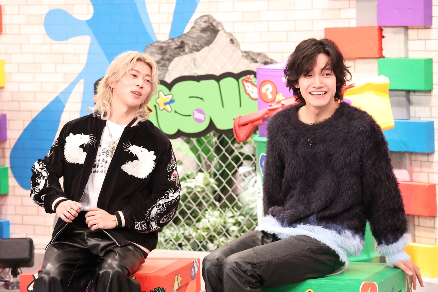 「NO！蛙化選手権」に挑んだAぇ! groupの末澤誠也、佐野晶哉。「Aぇ! groupのQ＆Aぇ!」より。