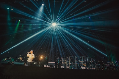 「HYDE Orchestra Tour 2026 JEKYLL」福島・けんしん郡山文化センター公演の様子。（撮影：石川浩章）