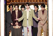 「しゃべくり007」に登場するSixTONES。©日本テレビ